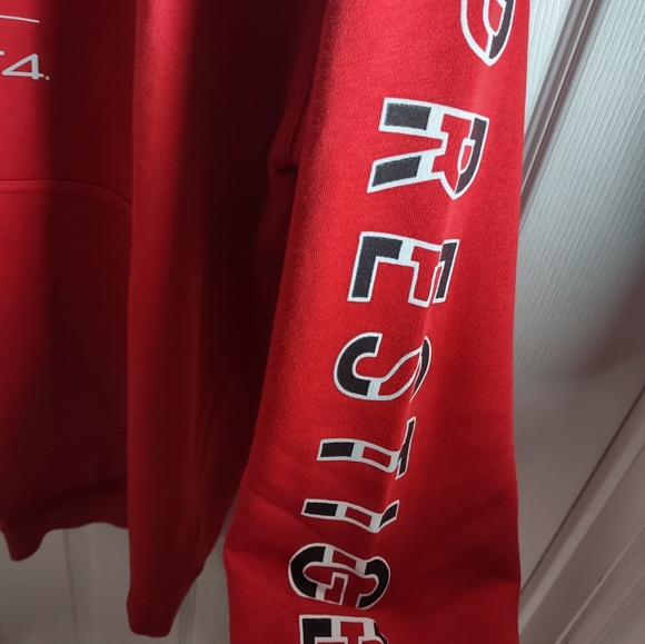 RARE Special Edition Nike Call of Duty Championship 2018 Red Hoodie with signage - Picture 5 of 7